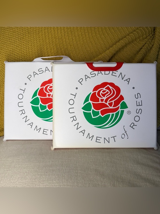 Other - Pasadena Tournament of Roses Seat Cushions (Set of 2) Rose Bowl Stadium Pads